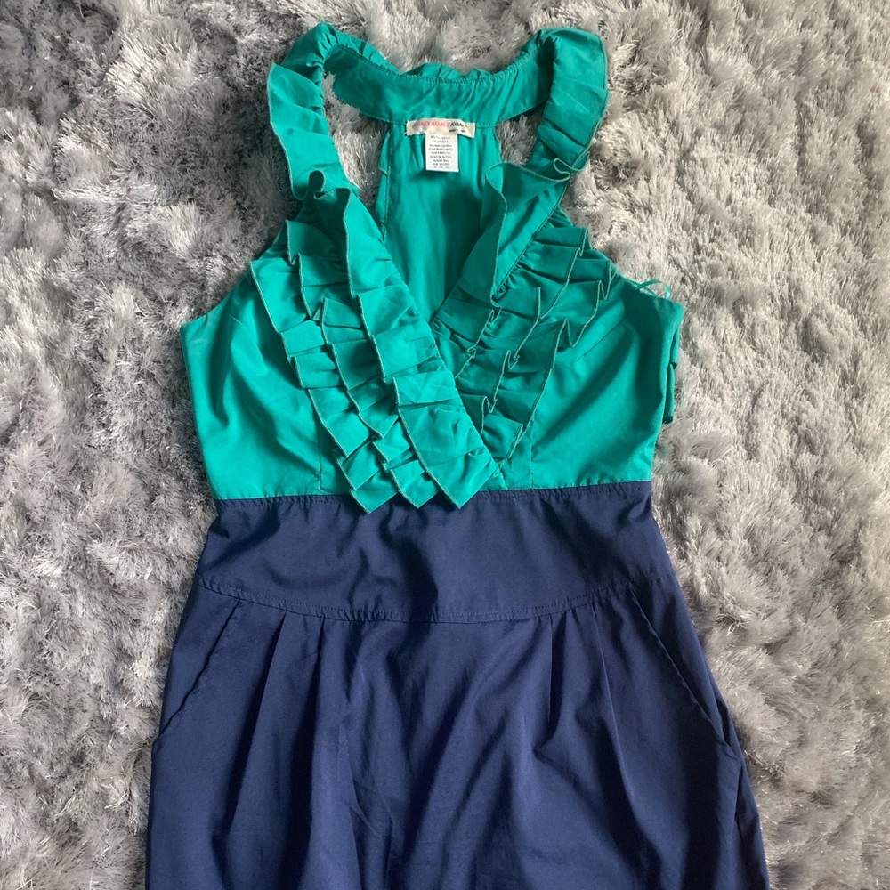 A’gaci two-tone bodycon midi dress